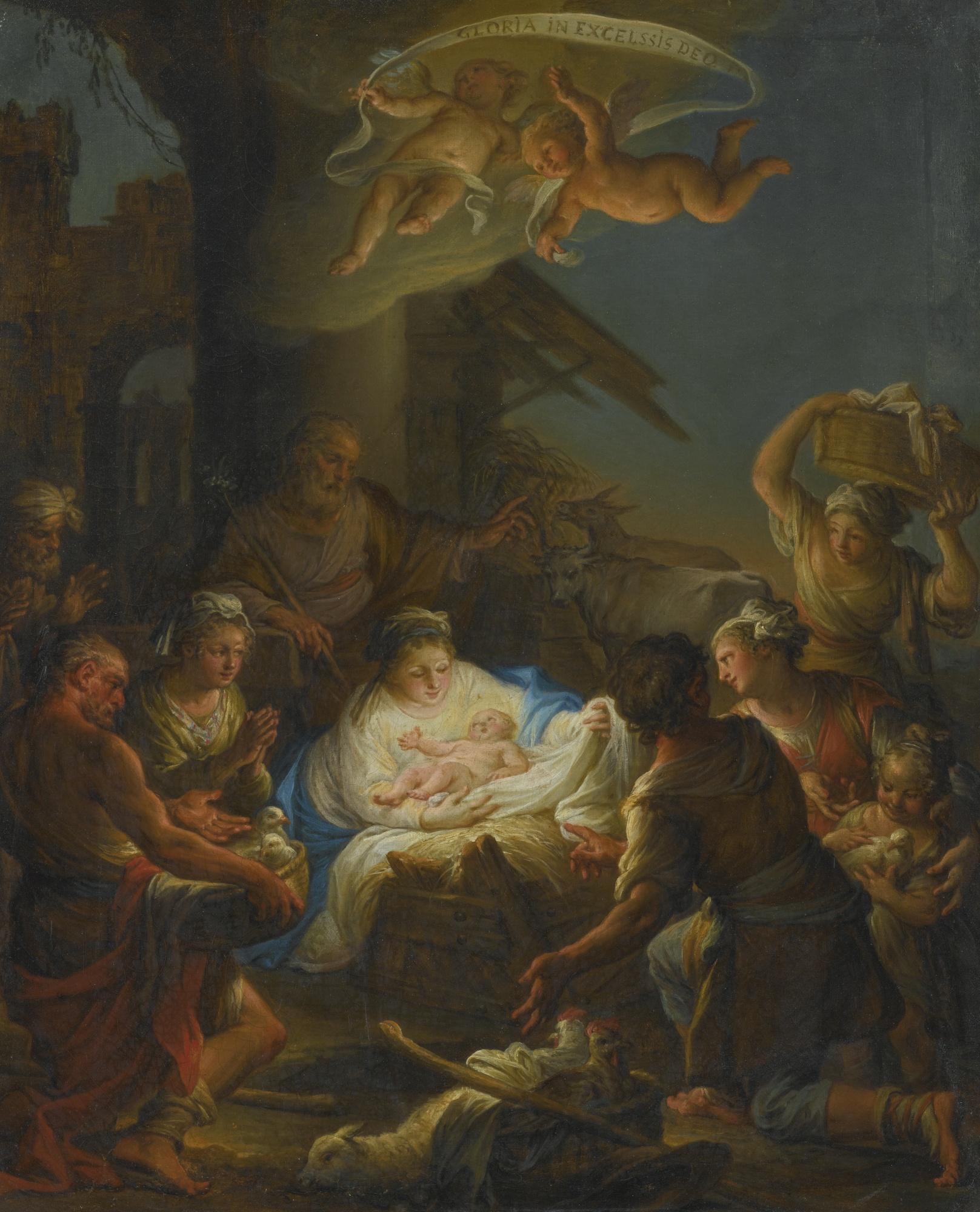 Marco Benefial - The Adoration Of The Shepherds