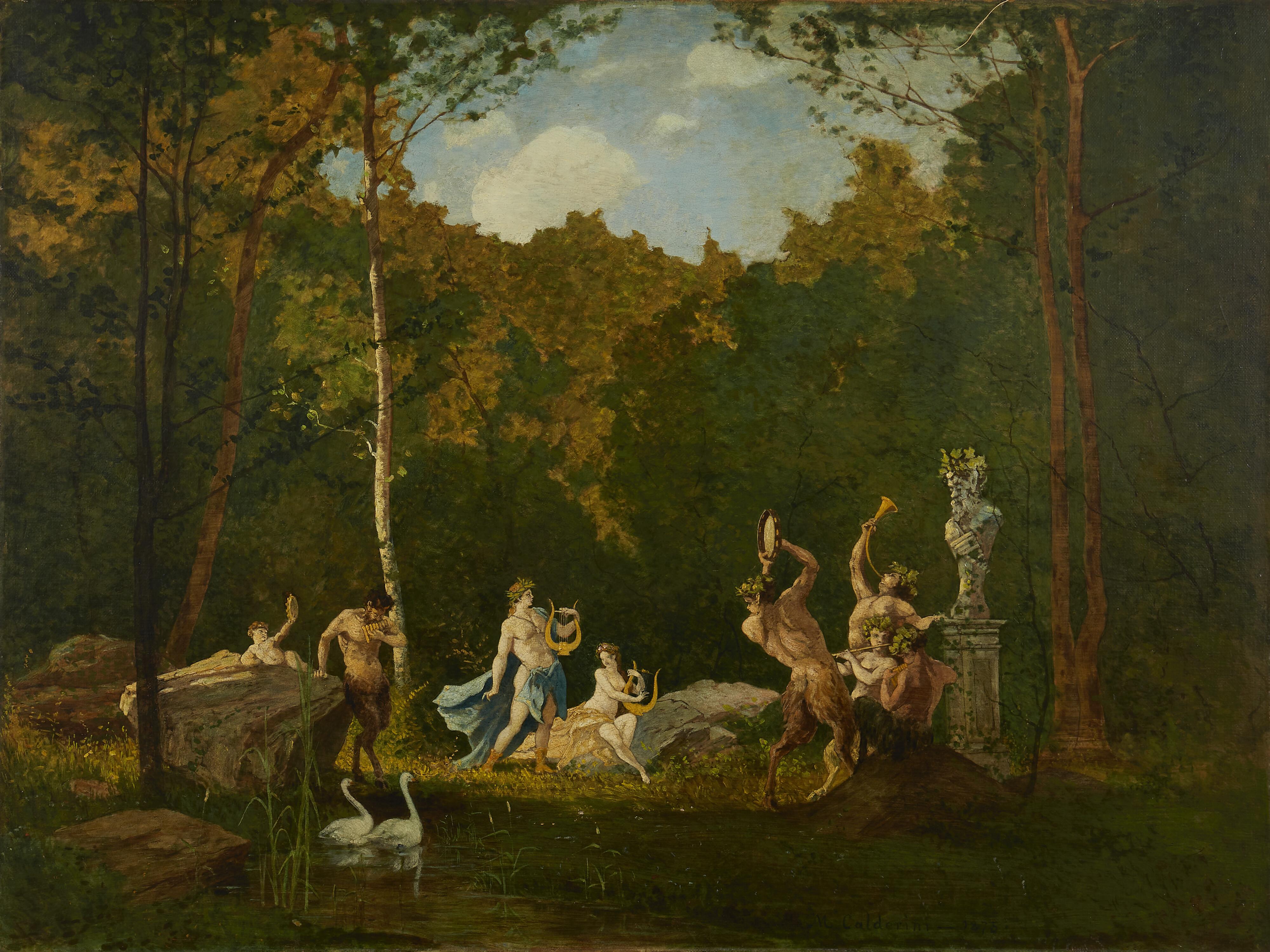 Marco Calderini - Scena mitologica