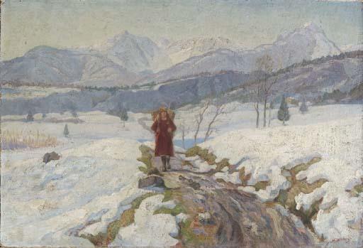 Marco Davanzo - Ritorno Nel Paesaggio Innevato