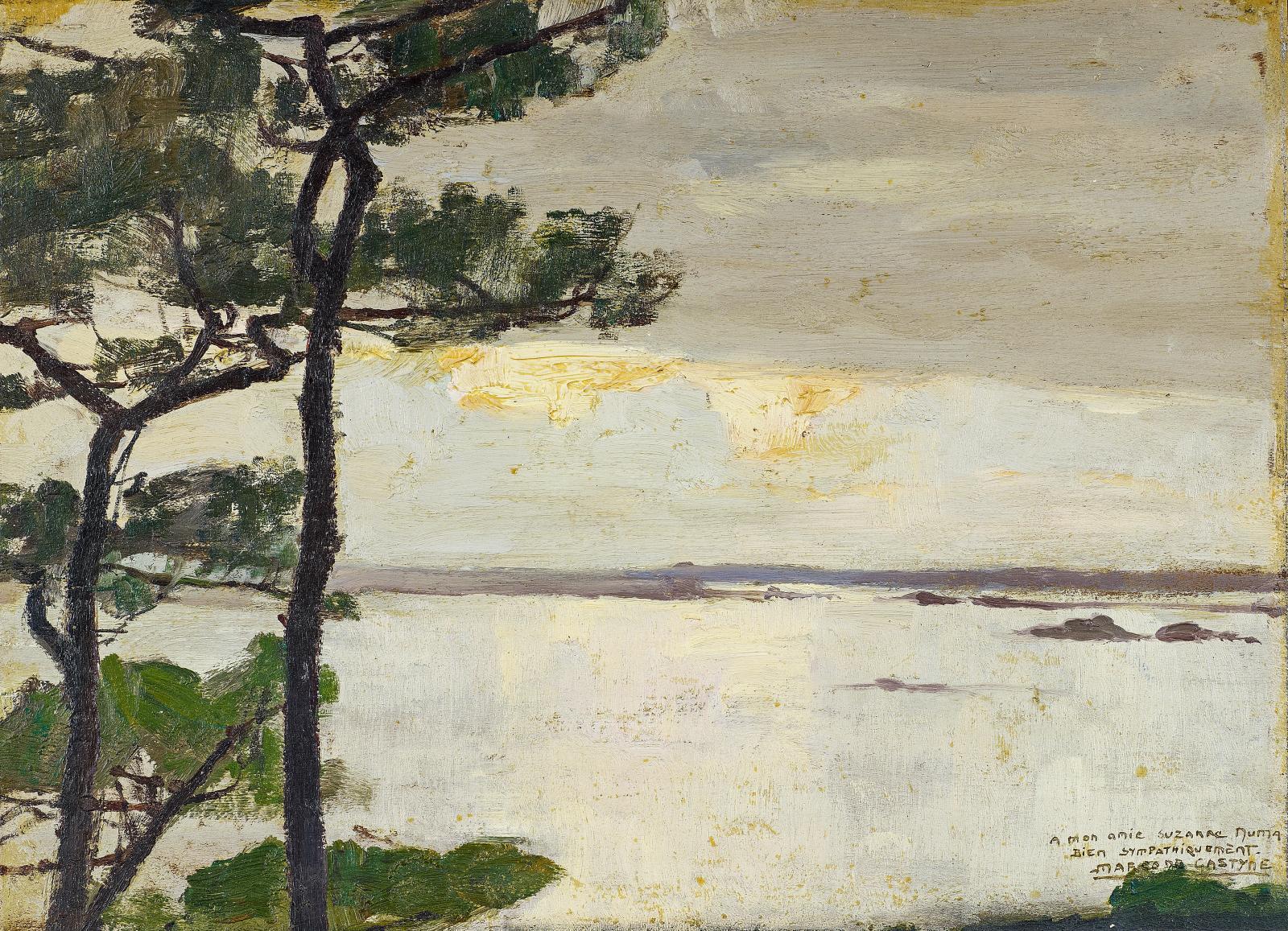 Marco de Gastyne - Mediterrane Küstenlandschaft