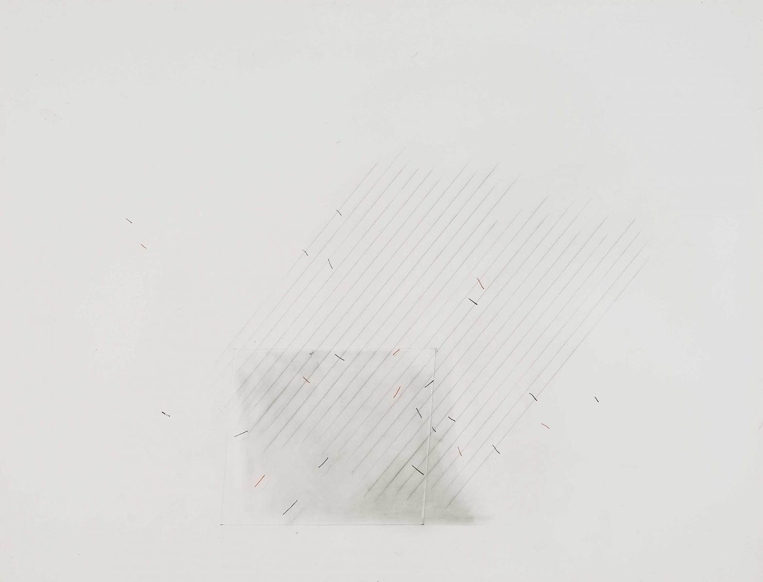 Marco Gastini - Ohne Titel (abstrakte Komposition)