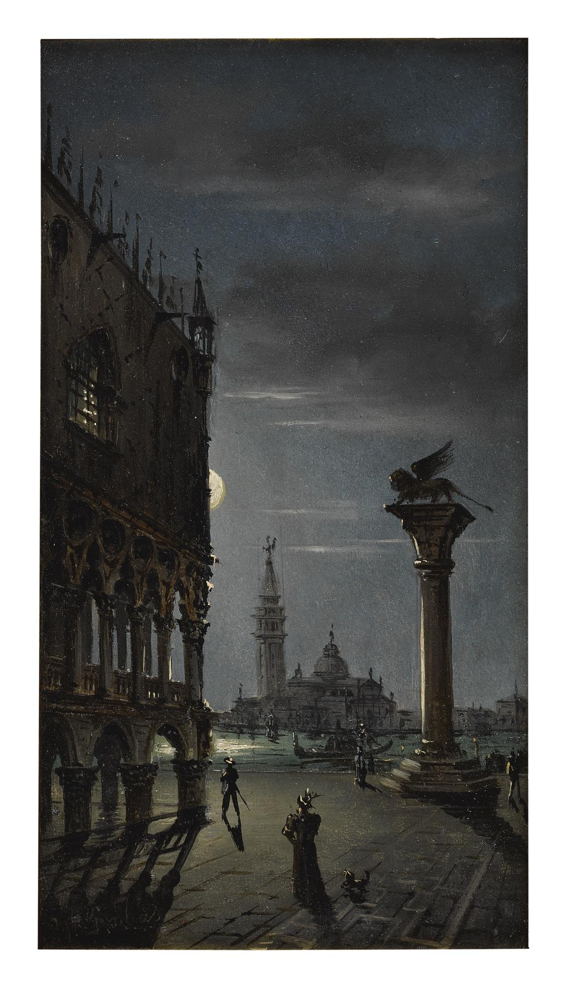 Marco Grubacs - Piazza San Marco By Moonlight, Venice 