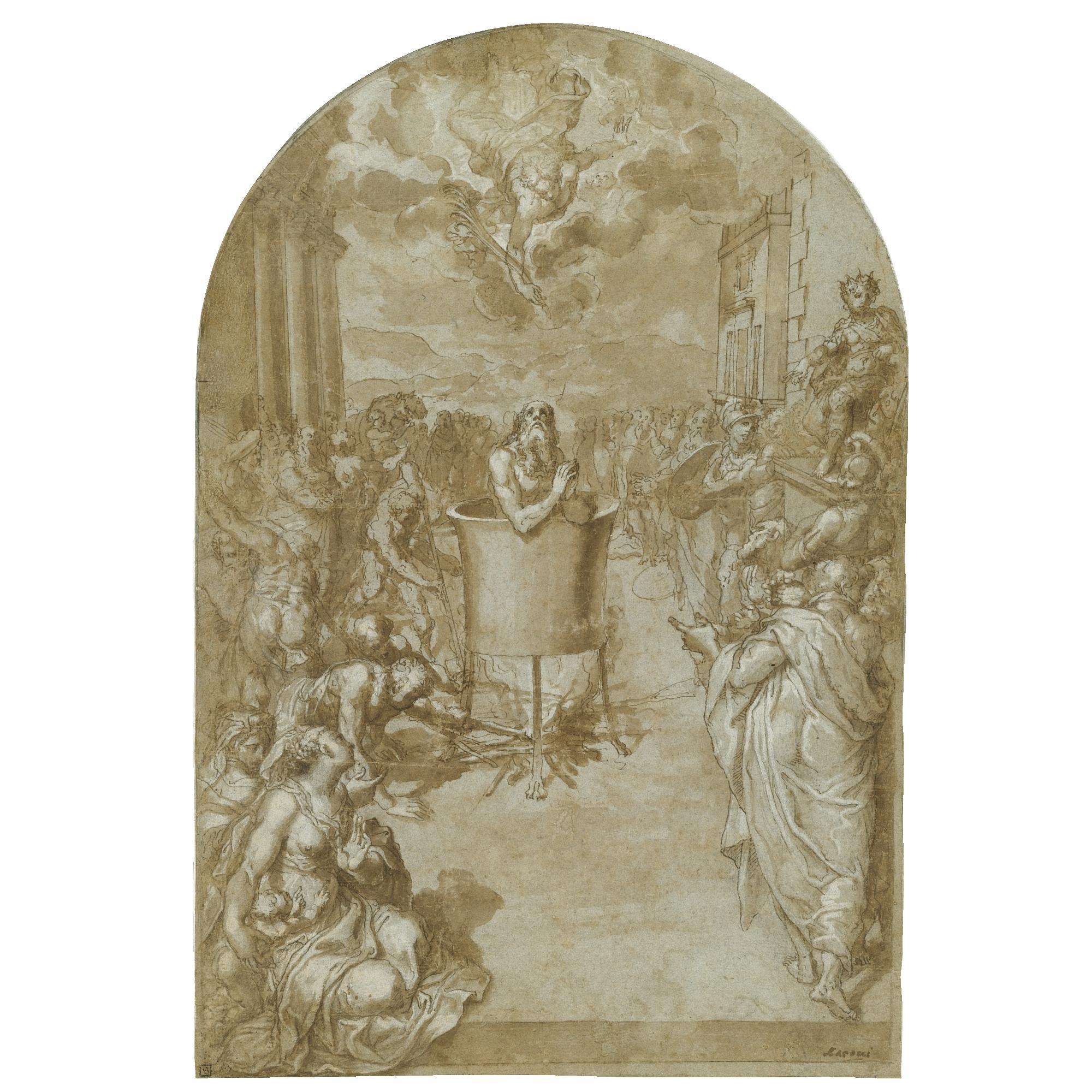 Marco Pino - The Martyrdom Of St John The Evangelist