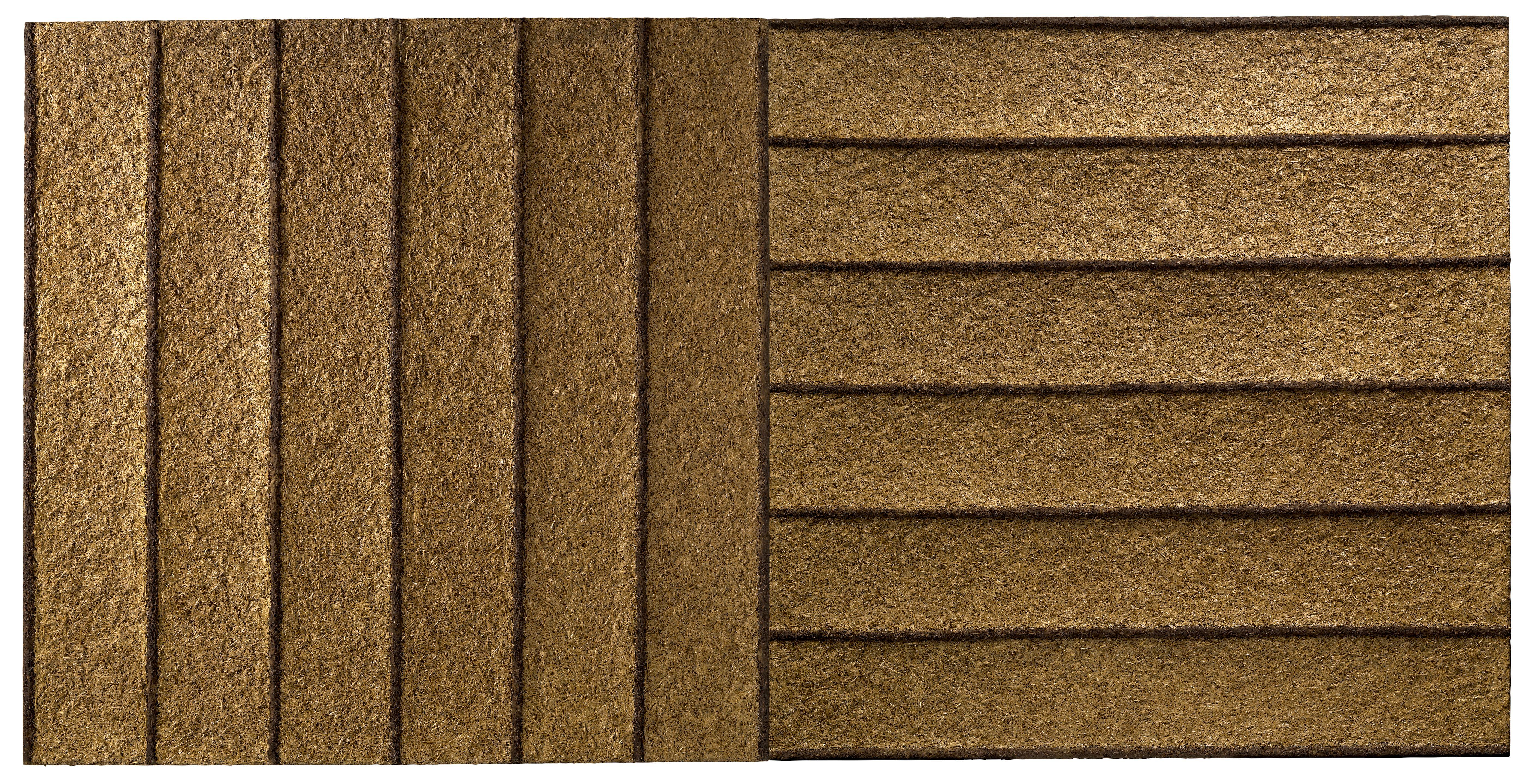 Marcos Grigorian - Horizontal & Vertical Earthwork each panel 188 x 188 cm