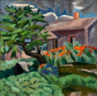 Marcus Collin - Court Yard In Summer.