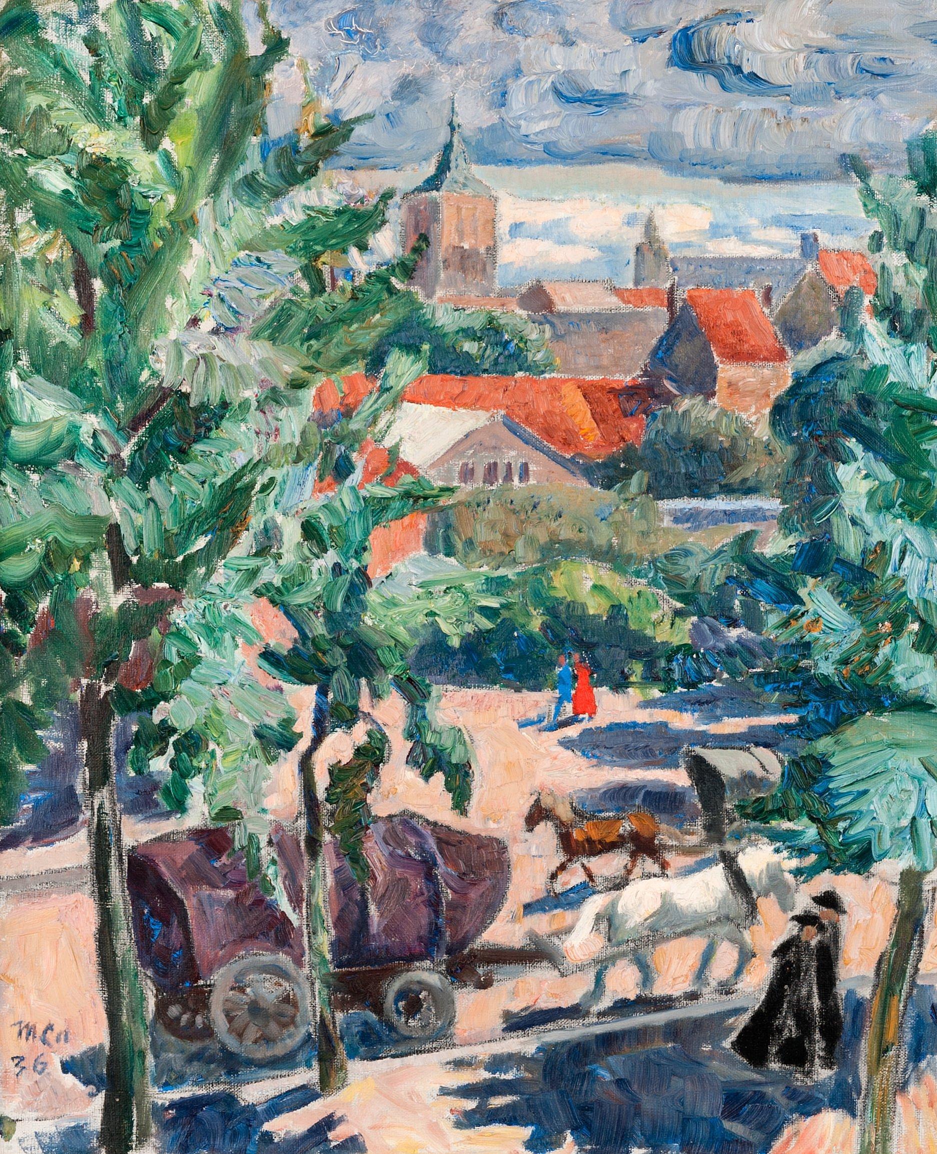 Marcus Collin - Town view