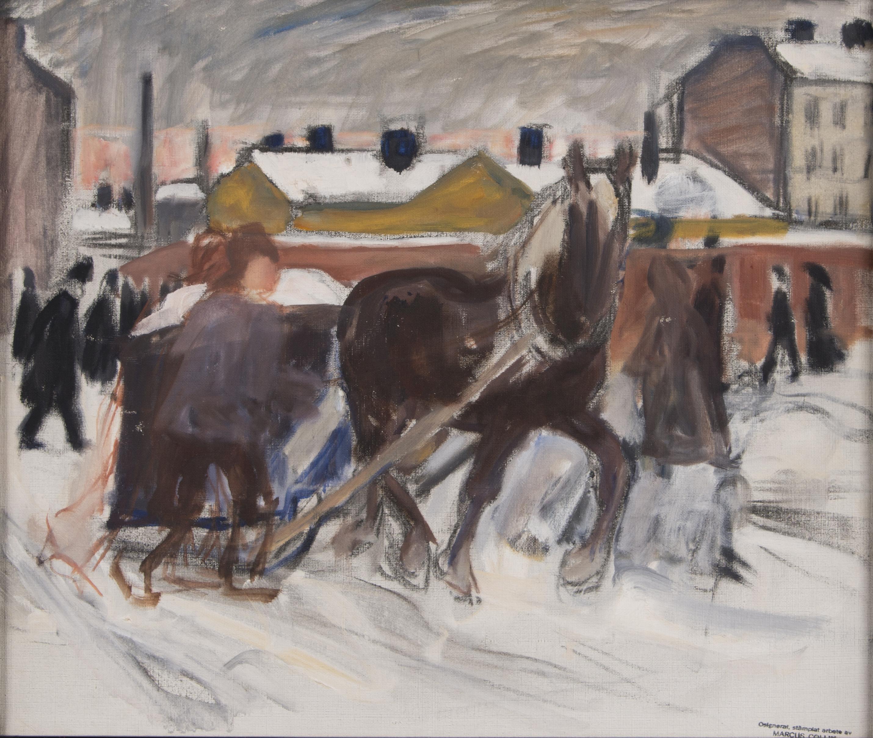 Marcus Collin - Wintry Scene.