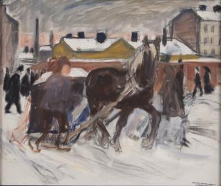 Marcus Collin - Wintry Scene.