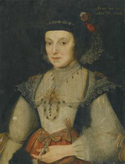 Marcus Gheeraerts the Younger - Portrait Of A Lady, Said To Be Lady  Holderness
