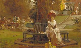 Marcus Stone, R.A. - A Gambler\'S Wife