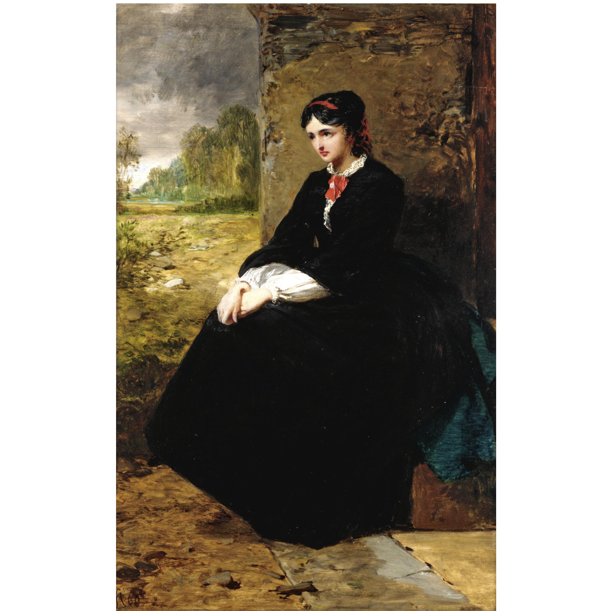 Marcus Stone R.A. - British Distant Thoughts