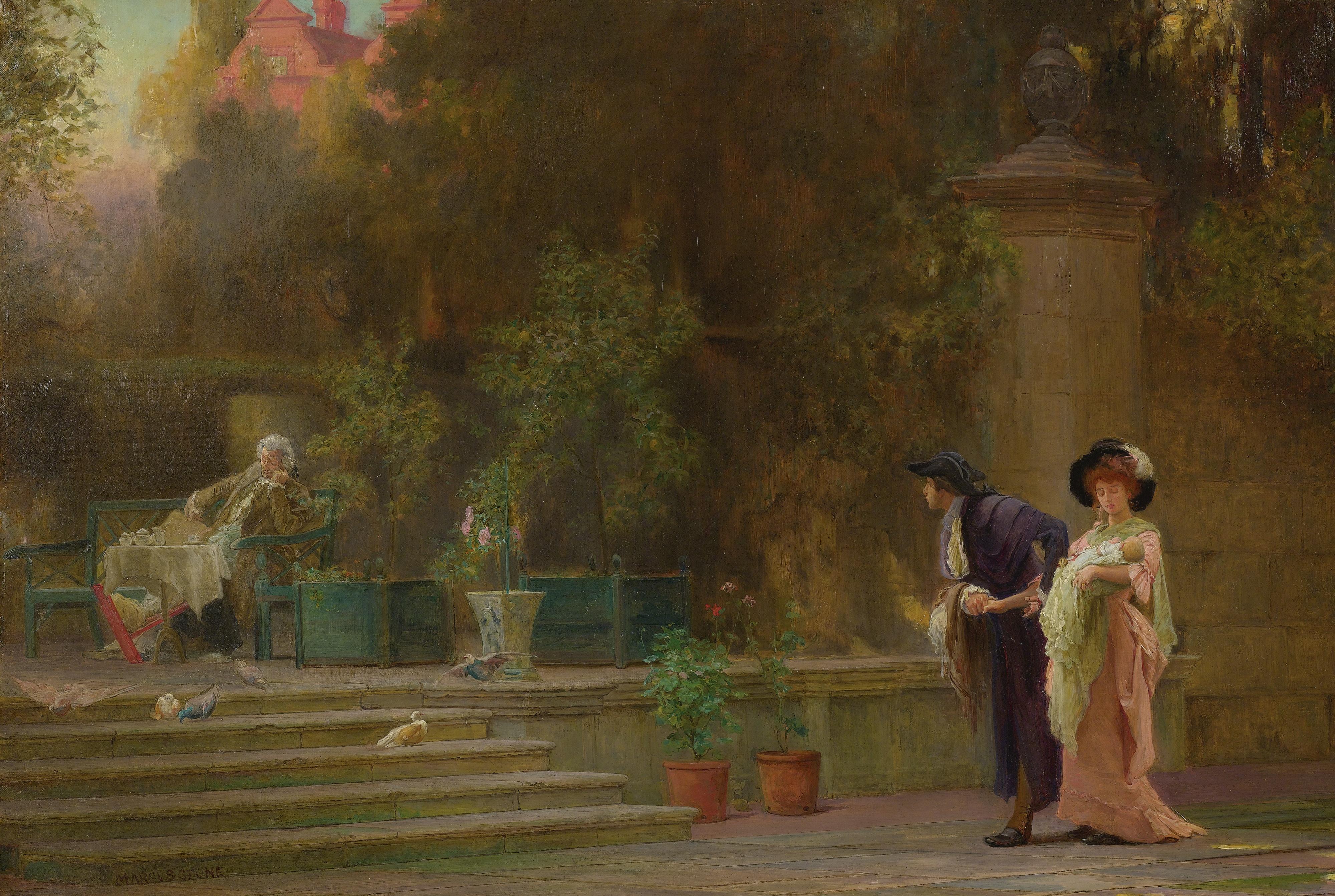 Marcus Stone, R.A. - Married For Love