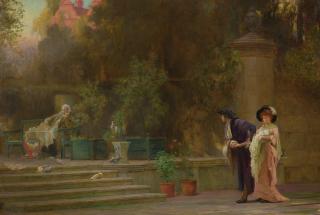 Marcus Stone, R.A. - Married For Love