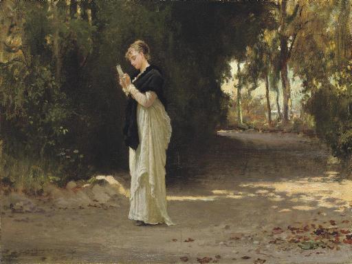 Marcus Stone, R.A. - The Letter