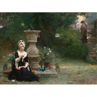 Marcus Stone R.A. - The Soldier\'S Return