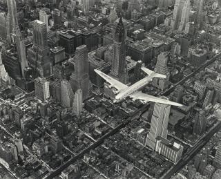 Margaret Bourke-White - \'A Dc-4 Flying Over New York City\'