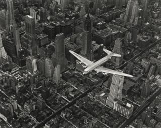 Margaret Bourke-White - \'A Dc-4 Flying Over New York City\'