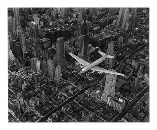 Margaret Bourke-White - \'A Dc-4 Flying Over New York City\'