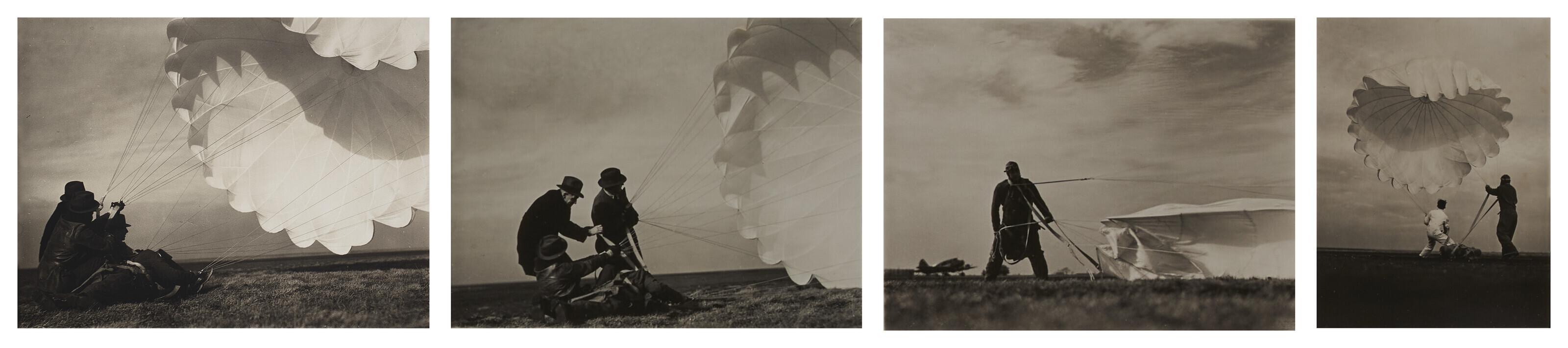 Margaret Bourke–White - Parachute Testing; Irving Air Chute Co., Buffalo, New York, 1937