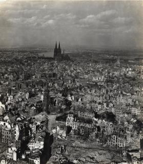 Margaret Bourke-White - Ruins of Cologne, Germany