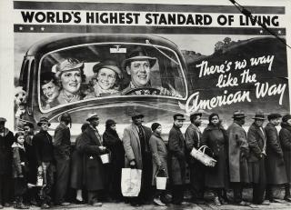 Margaret Bourke-White - \'The American Way Of Life\' (At The Time Of The Louisville Flood, Kentucky)