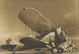 Margaret Bourke-White - Untitled (Circus Gulfhawks), c. 1933