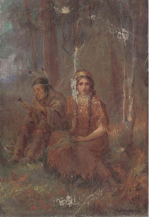 Margaret Dovaston - The young squaw
