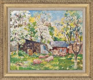 Margaret Fisher Prout - In The Back Yard