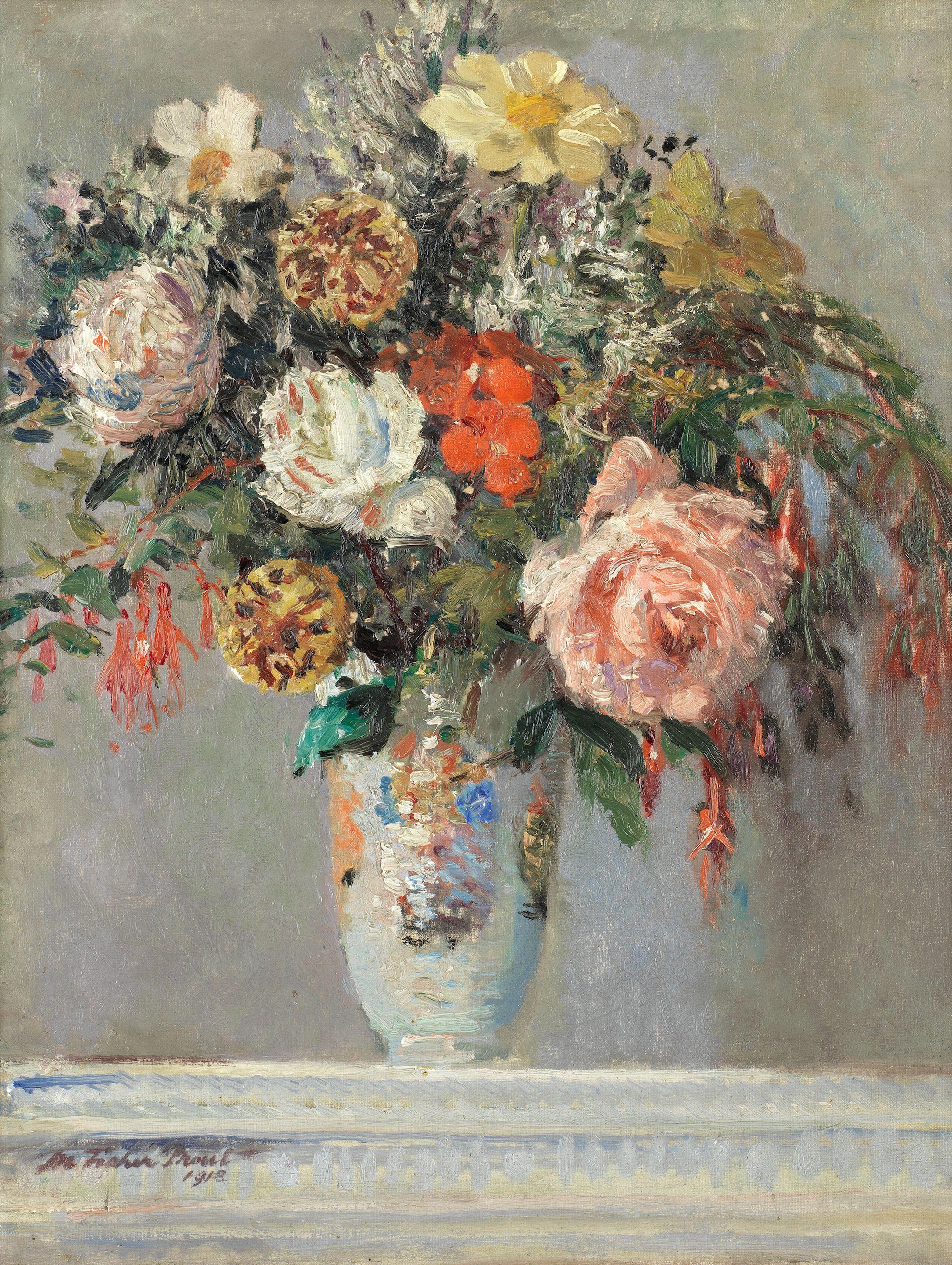 Margaret Fisher Prout - Still Life Of Flowers