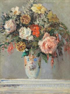 Margaret Fisher Prout - Still Life Of Flowers