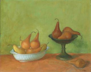 Margaret Hannah Olley - Still Life With Pears