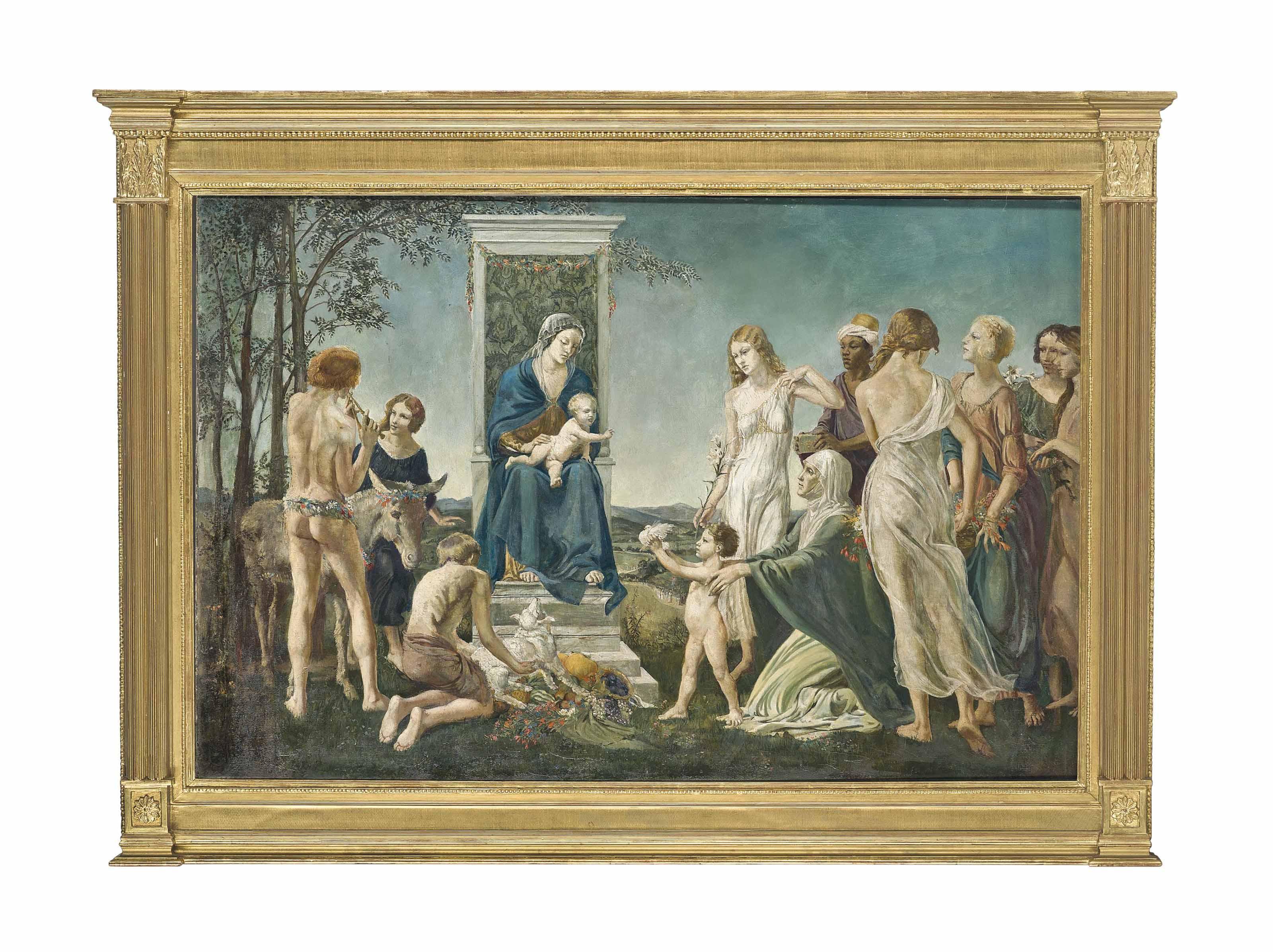 Margaret Maitland Howard - Madonna enthroned