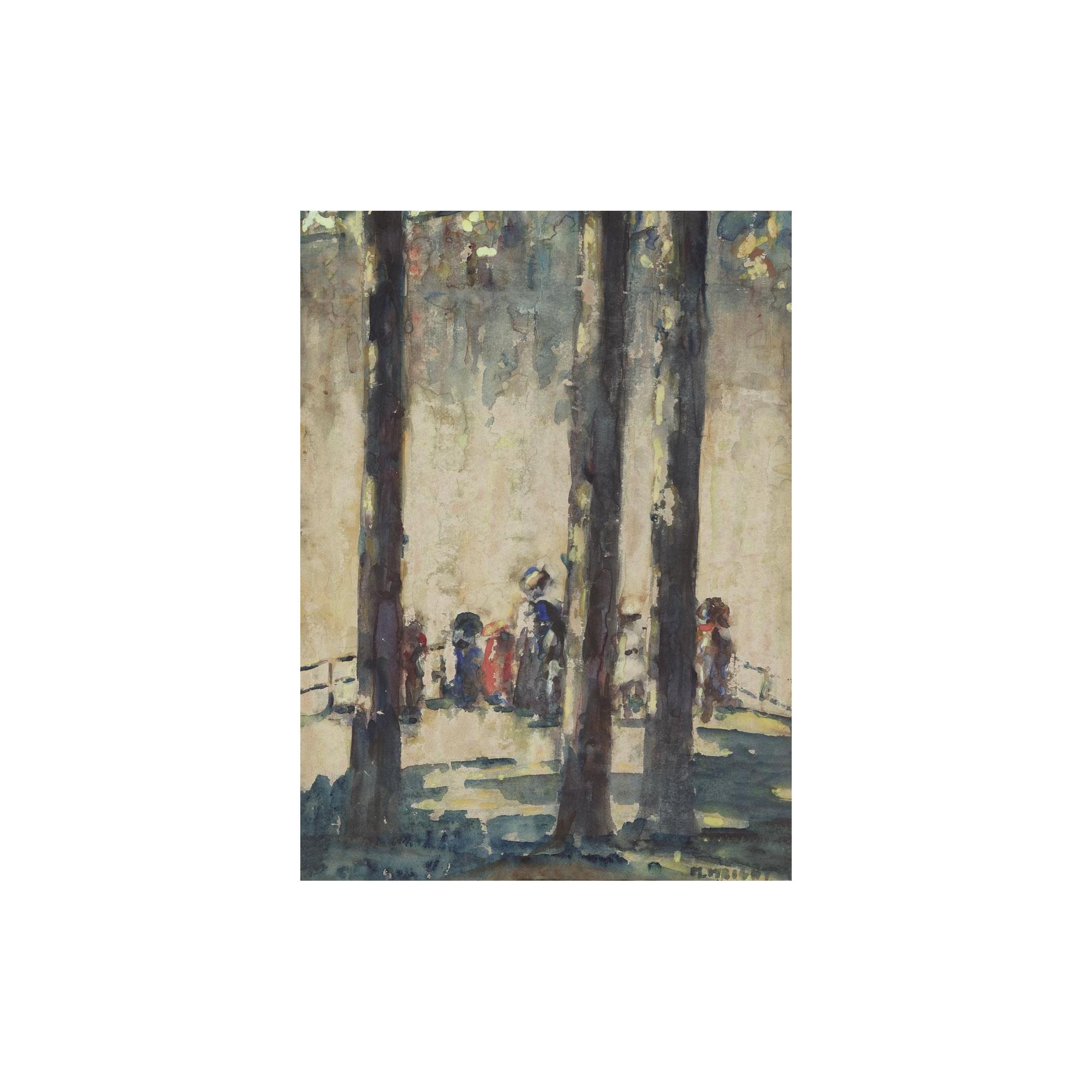 Margaret (Meg) Wright - Children In The Park