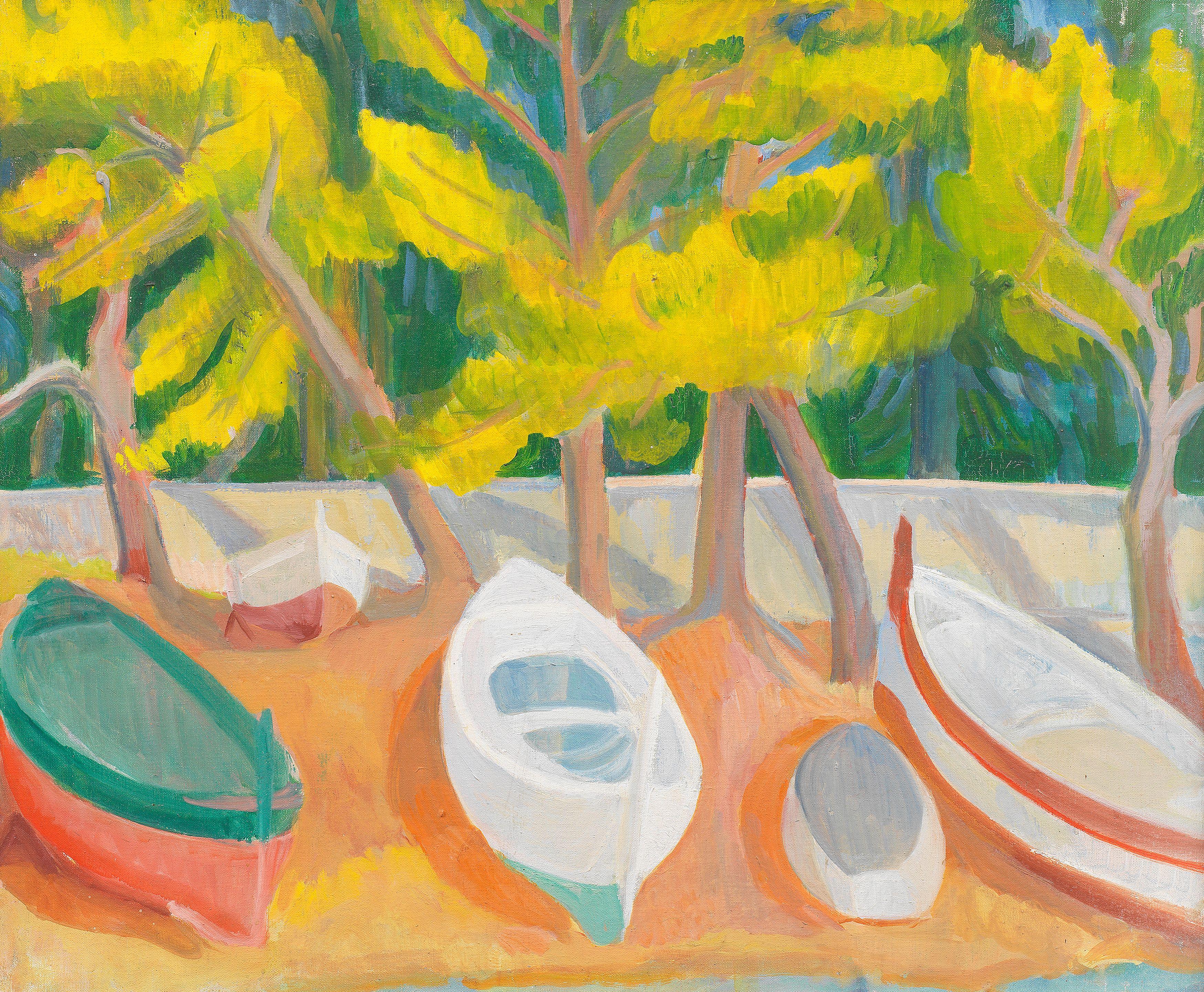 Margaret Mellis - Boats Garoupe