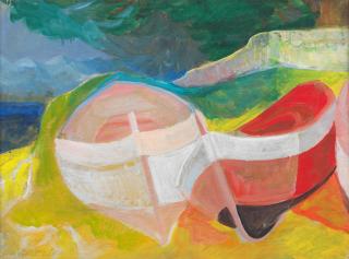 Margaret Mellis - Boats, Garoupe