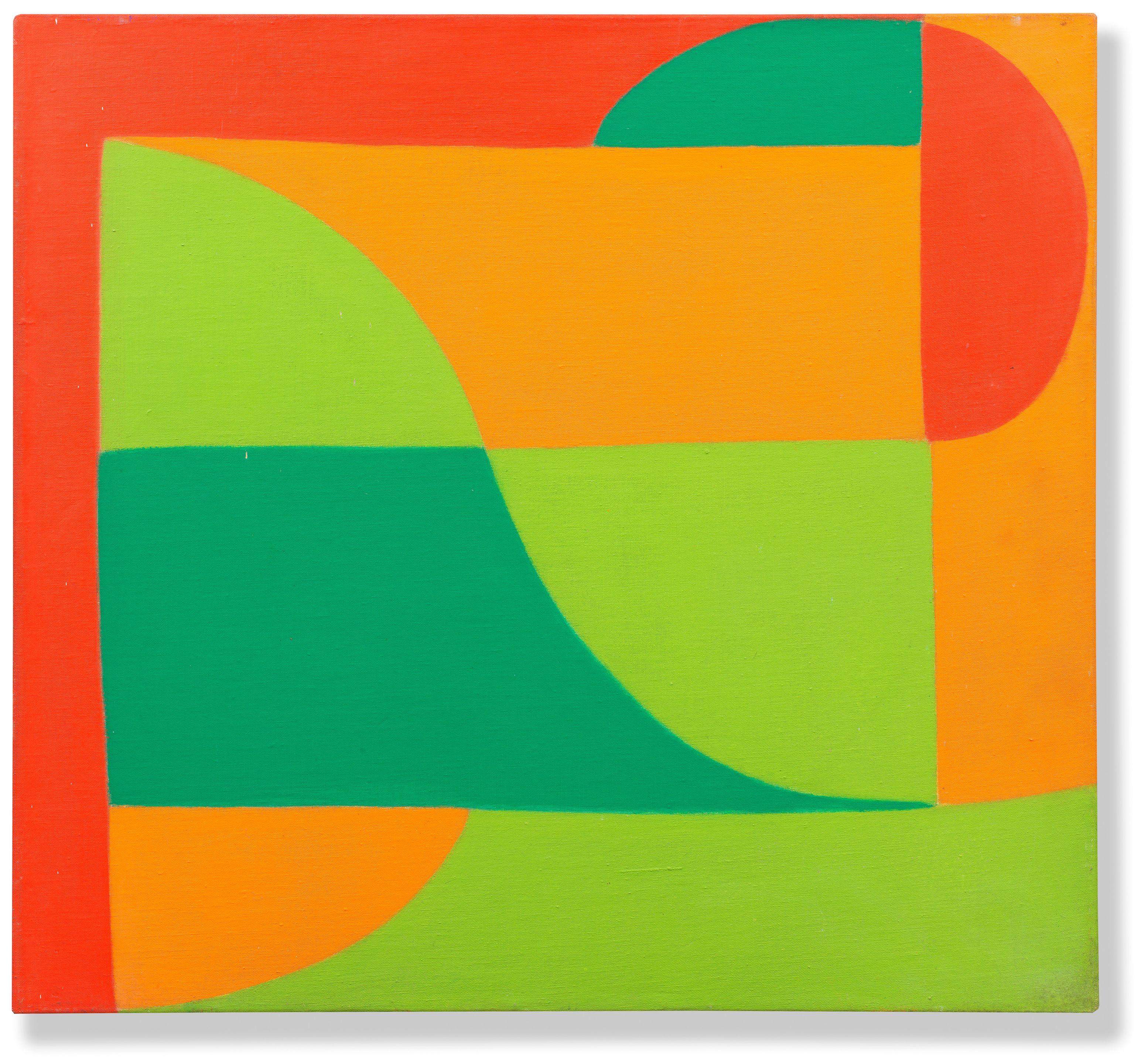 Margaret Mellis - Green Orange Red Structure