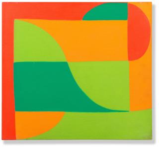 Margaret Mellis - Green Orange Red Structure