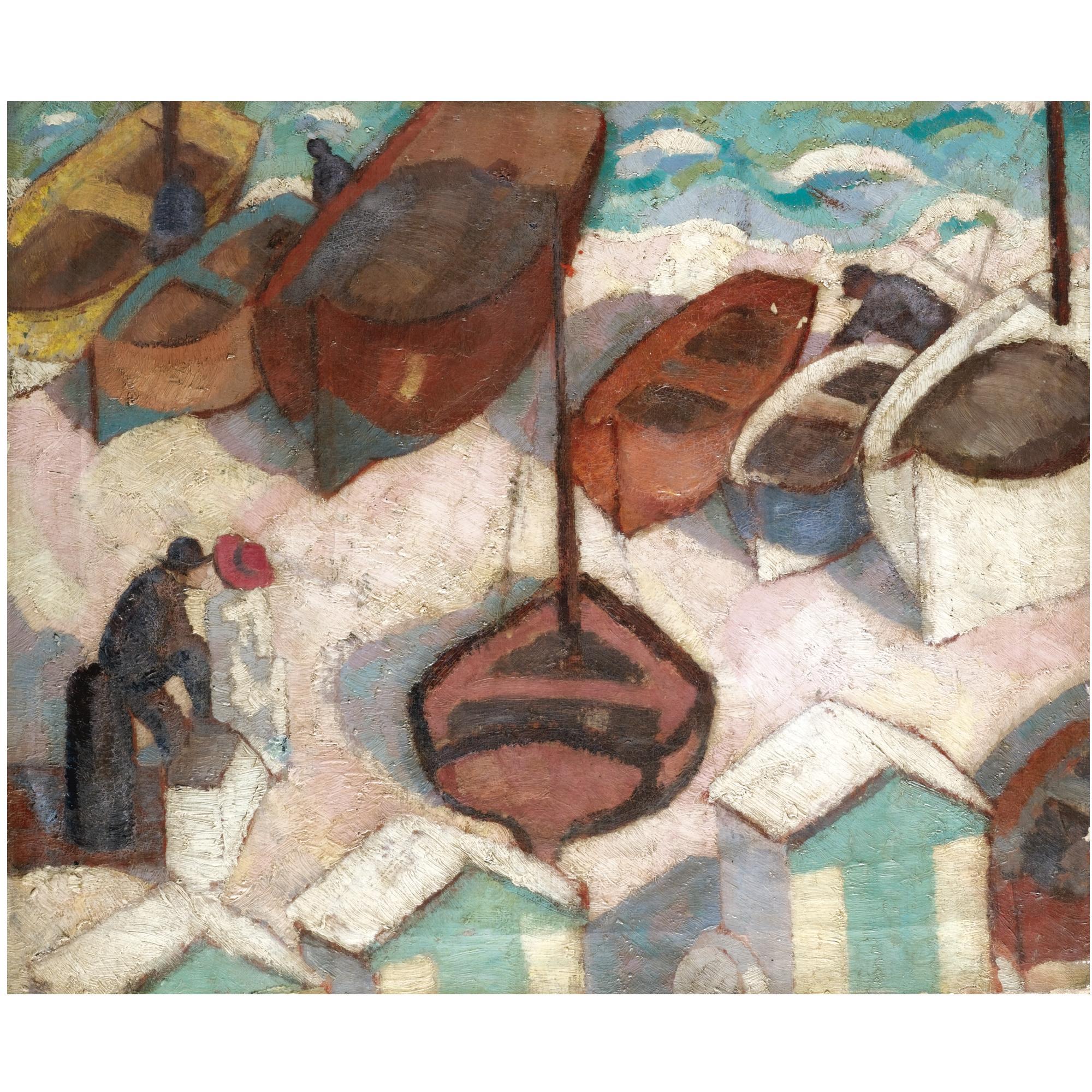 Margaret Morris - Boats At Brighton