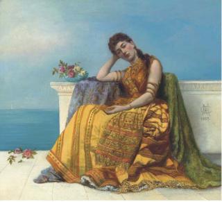 Margaret Murray Cookesley - A Grecian muse