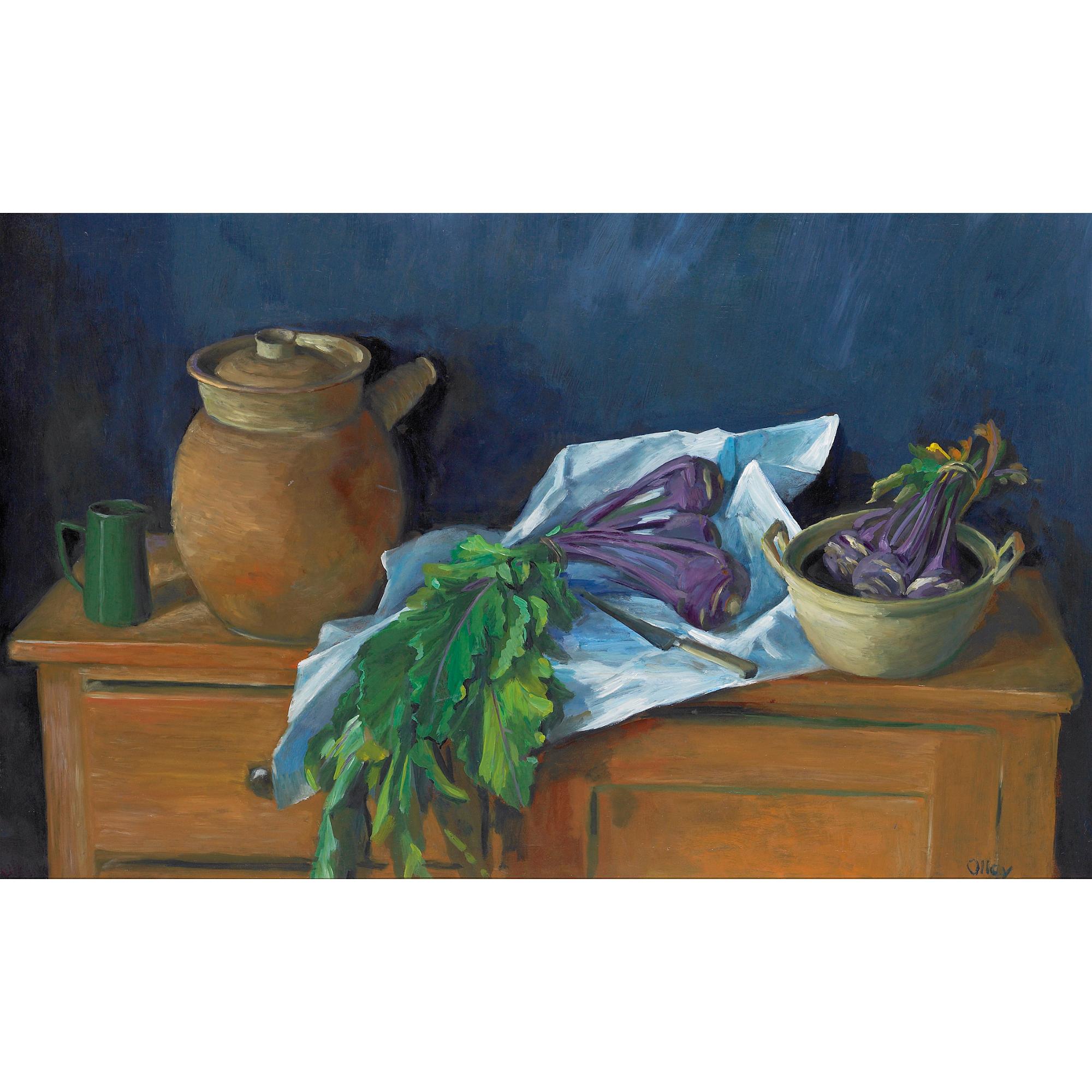 Margaret Olley - Australian still Life With Beets