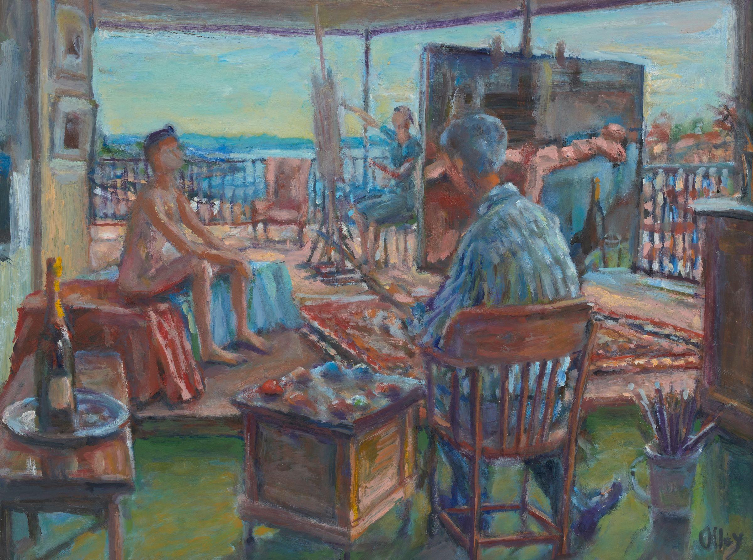 Margaret Olley - Model Resting, 1999