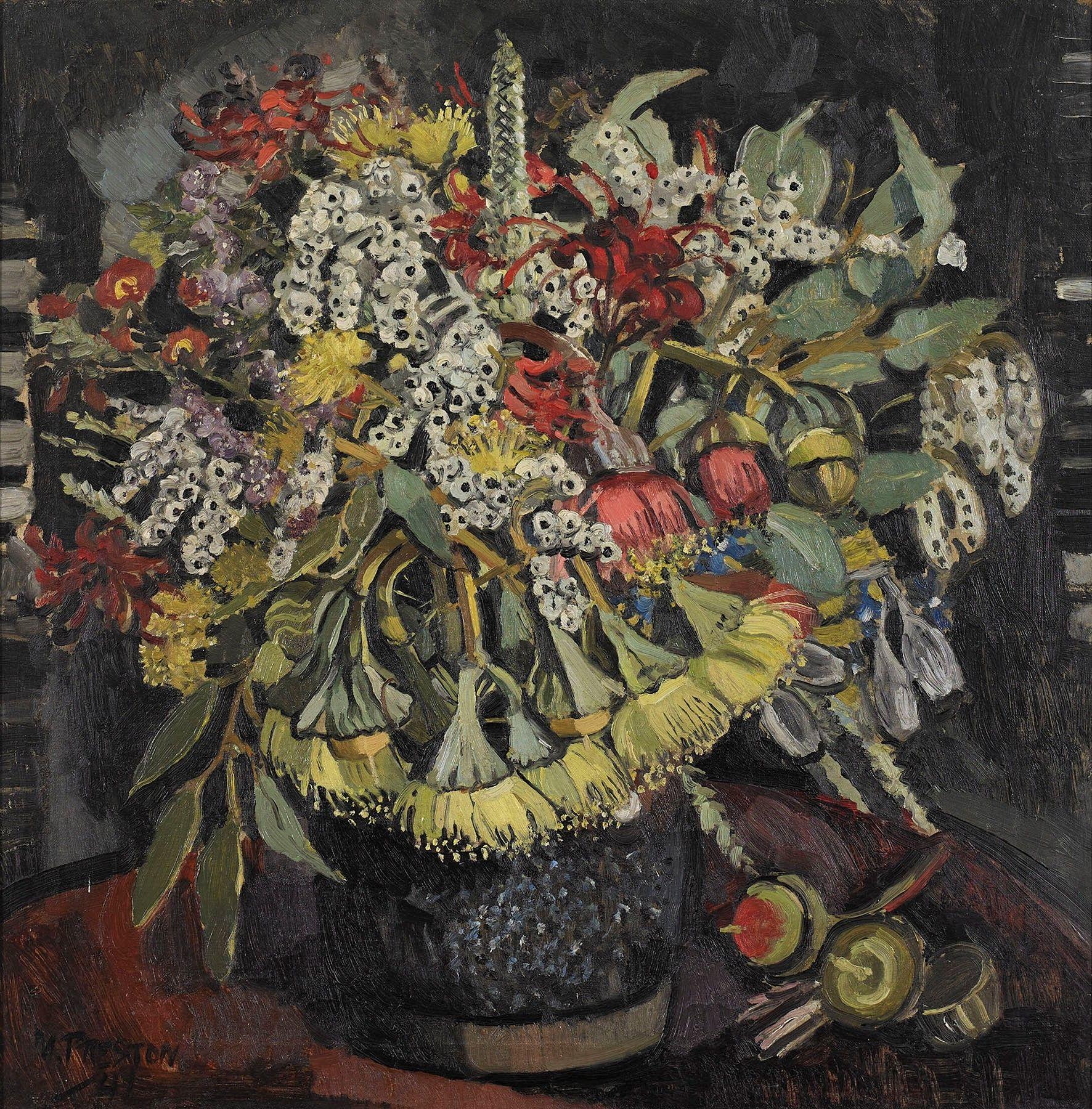 Margaret Preston - Australian Native Flowers, 1941,