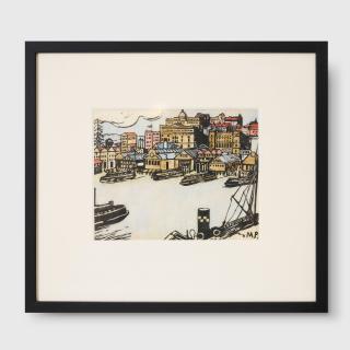 Margaret Preston - Circular Quay, c.1920