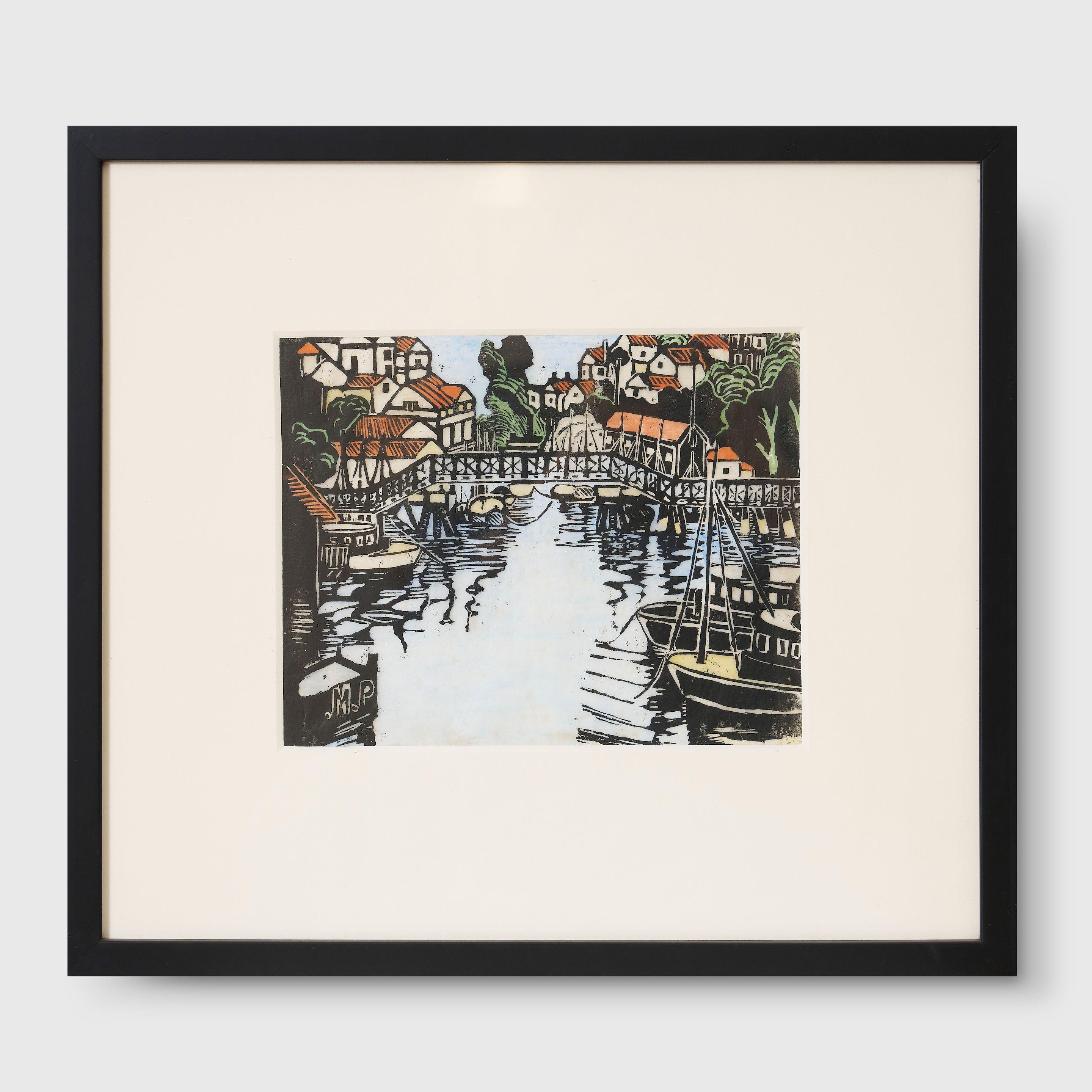 Margaret Preston - Mosman Bay Bridge, c.1920