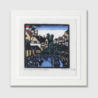 Margaret Preston - Wooden Bridge, Mosman, 1925