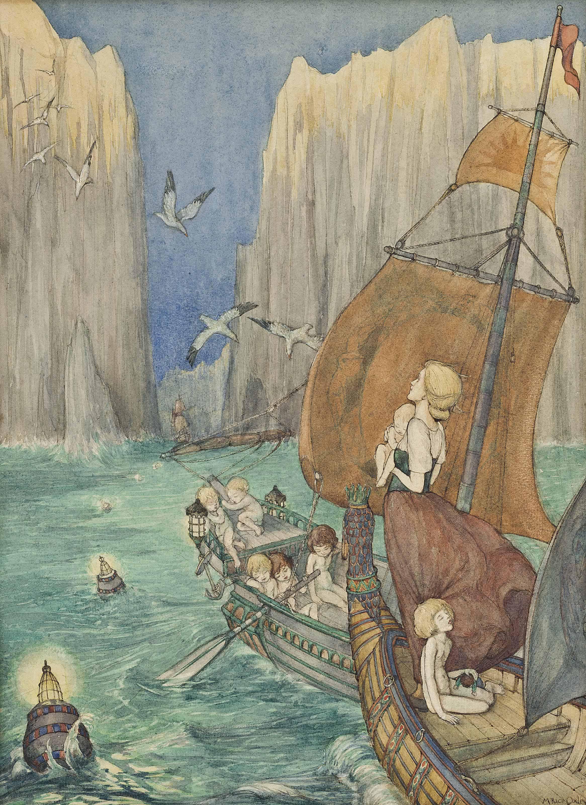 Margaret Rice Oxley - A voyage of dreams