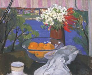 Margaret Rose Preston - The Verandah