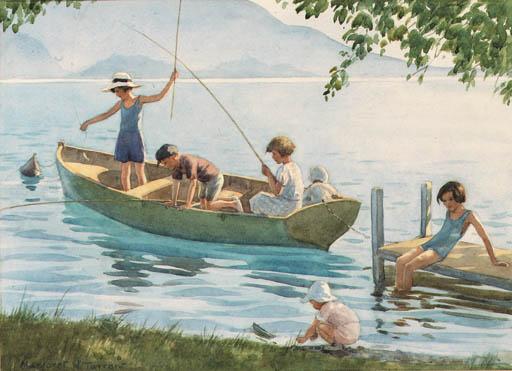 Margaret Tarrant - The Young Anglers