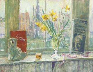 Margaret Thomas, R.B.A., R.W.A., N.E.A.C., W.I.A.C - Homage to Gillies