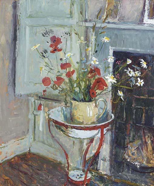 Margaret Thomas, R.B.A., R.W.A., N.E.A.C., W.I.A.C - Poppies